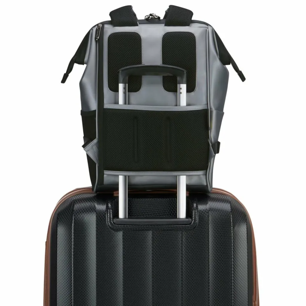 Hot Delsey Paris Turenne Soft Daypack 39 cm Laptopfach silber