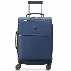 Delsey Paris Turenne Soft 4 Rollen Kabinentrolley 55 cm mit Dehnfalte