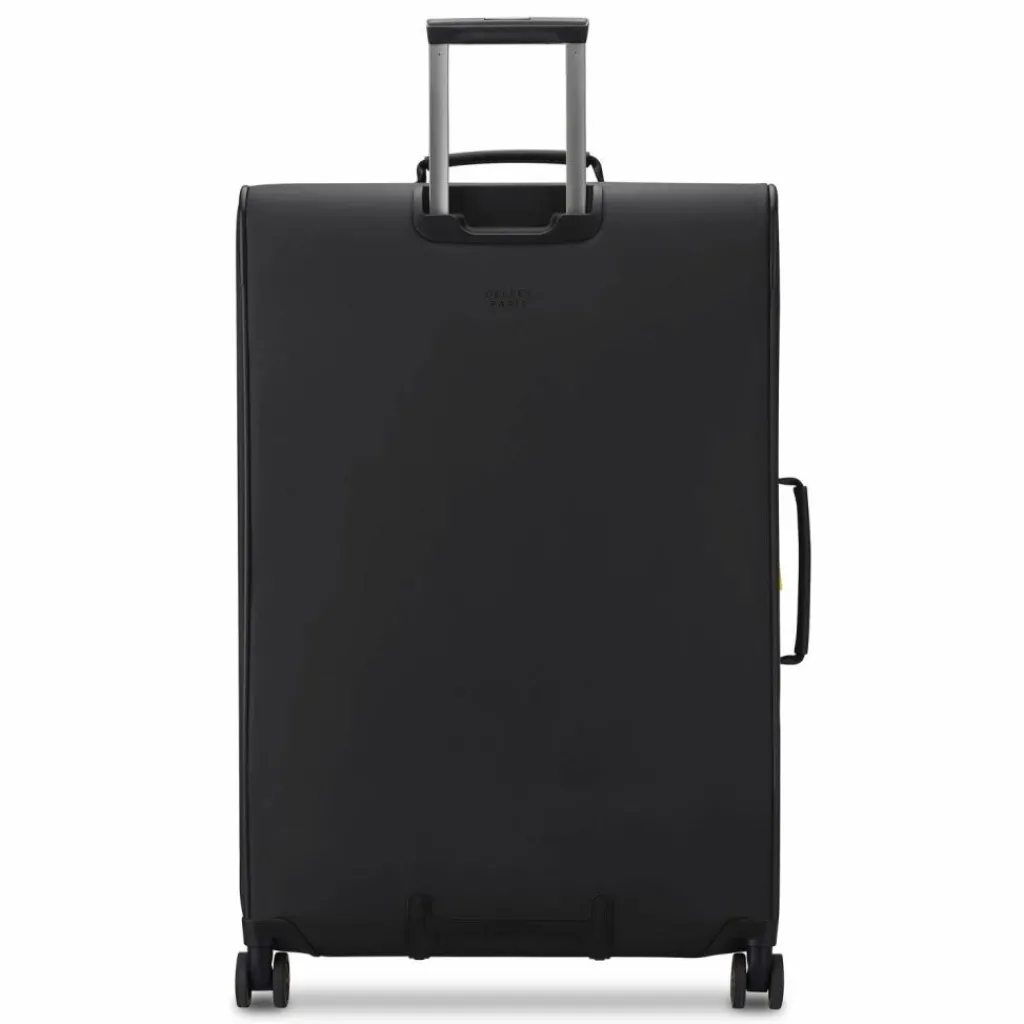 Outlet Delsey Paris Turenne Soft 4 Rollen Trolley 83 cm mit Dehnfalte schwarz