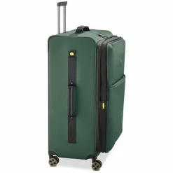 Delsey Paris Weichgepäck|4-Rollen Koffer<Turenne Soft 4 Rollen Trolley 83 cm mit Dehnfalte gruen