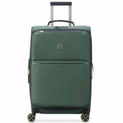 New Delsey Paris Turenne Soft 4 Rollen Trolley 68 cm mit Dehnfalte gruen