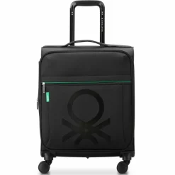 Delsey Paris x Colors Benetton Color Block 4-Rollen Kabinentrolley 55 cm mit Dehnfalte