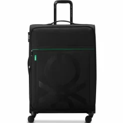 Delsey Paris x United Colors of Benetton Color Block 4-Rollen Trolley 77cm mit Dehnfalte