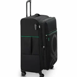 Delsey Paris x United Colors of Benetton Color Block 4-Rollen Trolley 77cm mit Dehnfalte