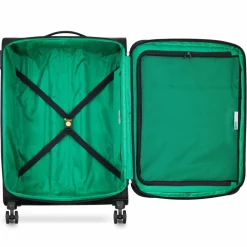 Delsey Paris x United Colors of Benetton Color Block 4-Rollen Trolley 77cm mit Dehnfalte