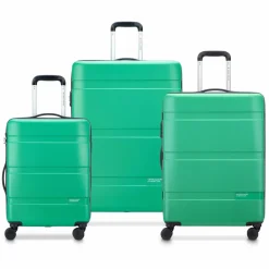 Delsey Paris x United Colors of Benetton Now Hardside 4-Rollen Kofferset 3 tlg. mit Dehnfalte