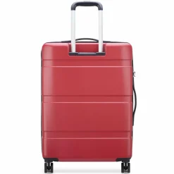 New Delsey Paris x United Colors of Benetton Now Hardside 4-Rollen Kofferset 3 tlg. mit Dehnfalte red