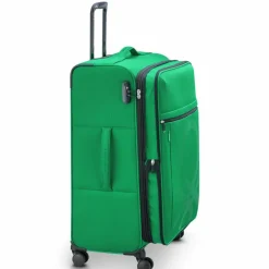 Sale Delsey Paris x United Colors of Benetton Color Block 4-Rollen Trolley 77cm mit Dehnfalte green