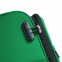 Sale Delsey Paris x United Colors of Benetton Color Block 4-Rollen Trolley 77cm mit Dehnfalte green