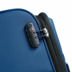 Delsey Paris Weichgepäck|4-Rollen Koffer<x United Colors of Benetton Color Block 4-Rollen Trolley 77cm mit Dehnfalte navy