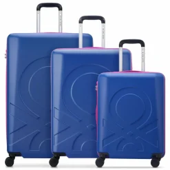 Delsey Paris x United Colors of Benetton Fabrica 4-Rollen Kofferset 3 tlg.