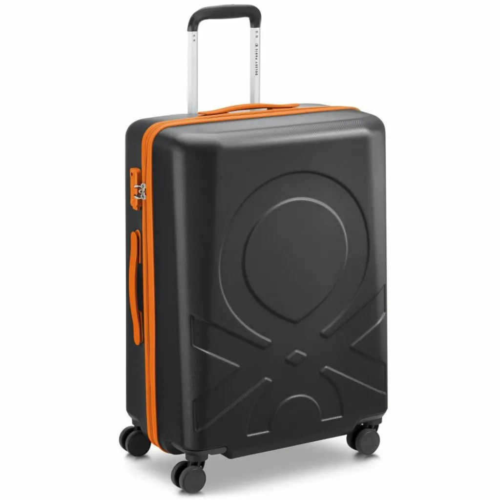 Delsey Paris Koffersets Als Hartgepäck|Koffersets 3-Teilig<x United Colors of Benetton Fabrica 4-Rollen Kofferset 3 tlg. black