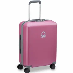 New Delsey Paris x United Colors of Benetton UCB Hardside 55 cm 4-Rollen Kabinentrolley S 55 cm pink
