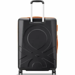 Delsey Paris 4-Rollen Koffer|Hartgepäck<x United Colors of Benetton Fabrica 4-Rollen Trolley 66 cm black