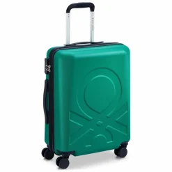 New Delsey Paris x United Colors of Benetton Fabrica 4-Rollen Kofferset 3 tlg. green