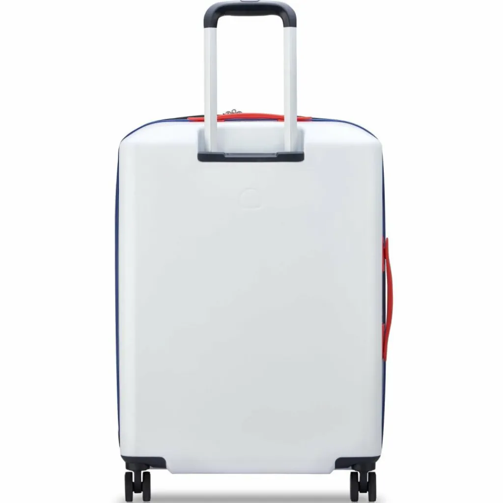 Best Delsey Paris x United Colors of Benetton 4-Rollen Trolley 66 cm white