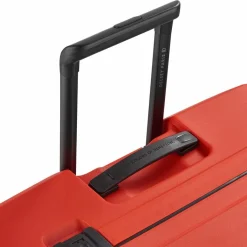 New Delsey Paris x United Colors of Benetton Color Block Hardside 4-Rollen Trolley 76 cm red