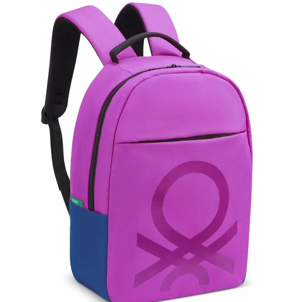 Delsey Paris Daypacks<x United Colors of Benetton Fabrica Rucksack 44 cm Laptopfach purple