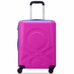 Delsey Paris Hartgepäck Kabinengepäck|4-Rollen Kabinentrolleys<x United Colors of Benetton Fabrica 4-Rollen Kabinentrolley 55 cm purple