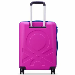 Delsey Paris Hartgepäck Kabinengepäck|4-Rollen Kabinentrolleys<x United Colors of Benetton Fabrica 4-Rollen Kabinentrolley 55 cm purple