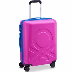 Delsey Paris Hartgepäck Kabinengepäck|4-Rollen Kabinentrolleys<x United Colors of Benetton Fabrica 4-Rollen Kabinentrolley 55 cm purple