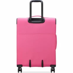 Delsey Paris Weichgepäck|4-Rollen Koffer<x United Colors of Benetton BE 4-Rollen Trolley 65 cm mit Dehnfalte pink
