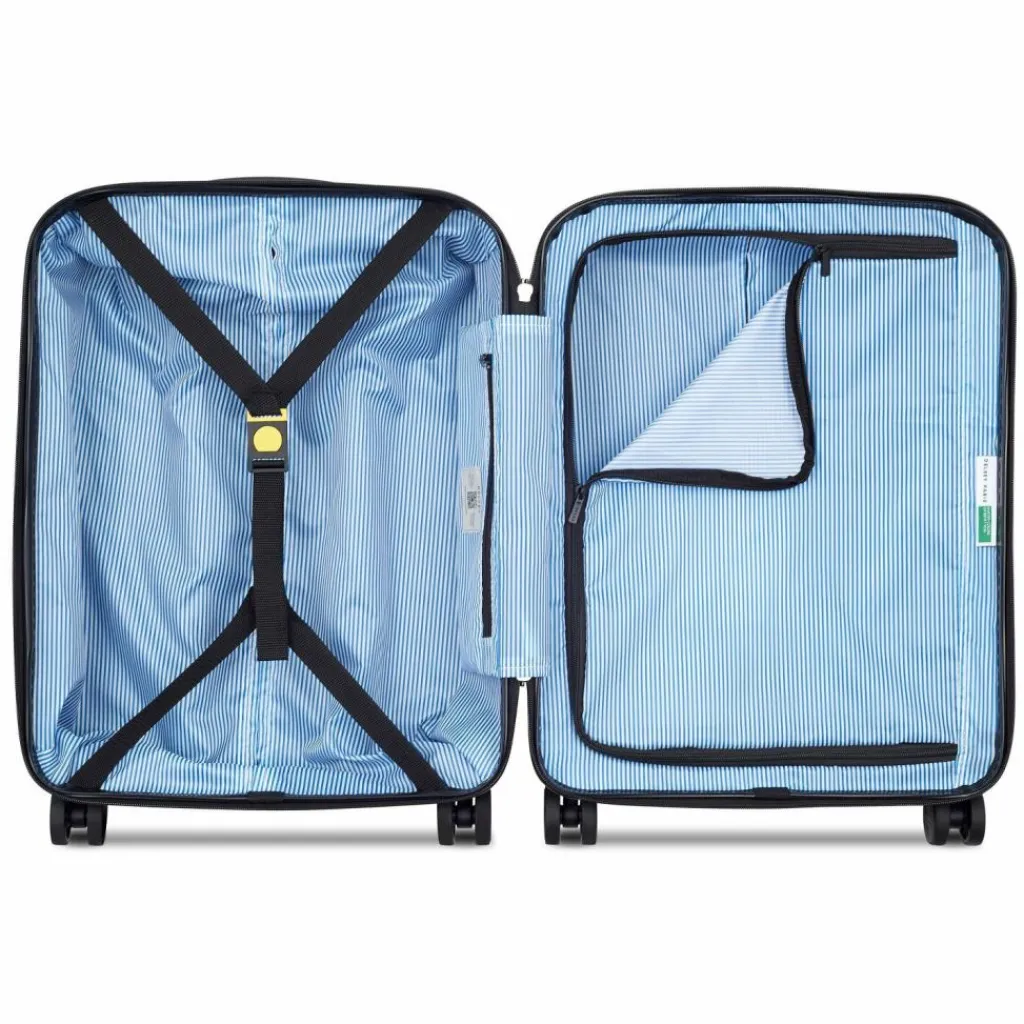 Online Delsey Paris x United Colors of Benetton UCB Hardside 55 cm 4-Rollen Kabinentrolley S 55 cm black