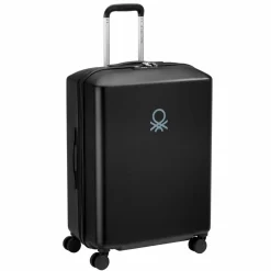 Delsey Paris 4-Rollen Koffer|Hartgepäck<x United Colors of Benetton UCB Hardside 4-Rollen Trolley 66 cm black