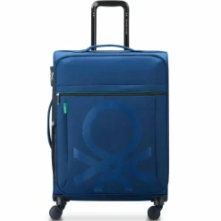 Best Delsey Paris x United Colors of Benetton Color Bock 4-Rollen Trolley 67 cm mit Dehnfalte navy