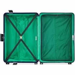 Delsey Paris x United Colors of Benetton Color Block Hardside 4-Rollen Trolley 76 cm
