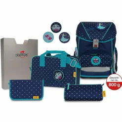 DerDieDas Schulranzen & Sets<ErgoFlex Buttons Schulranzen-Set 5tlg. star princess