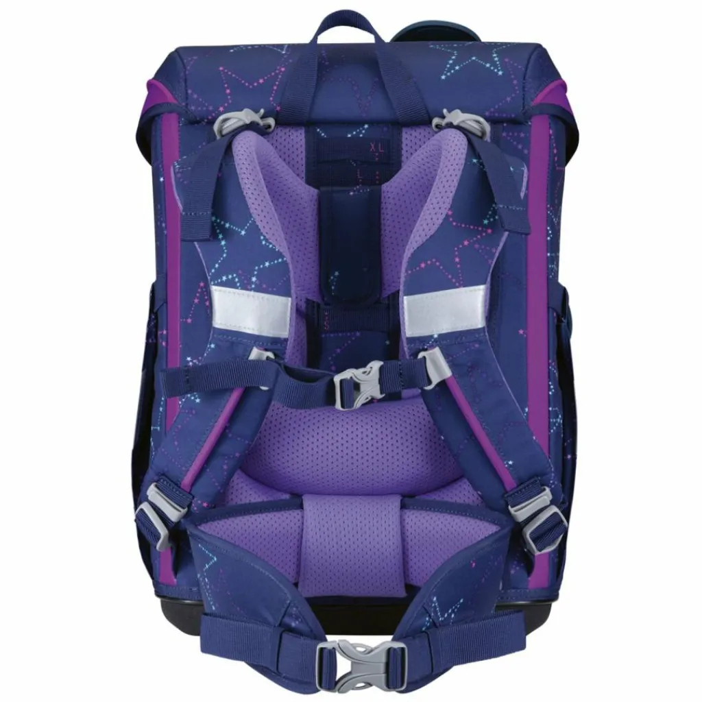 Outlet DerDieDas ErgoFlex Easy LED Schulranzen-Set 5-teilig Dancing Star