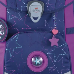 Outlet DerDieDas ErgoFlex Easy LED Schulranzen-Set 5-teilig Dancing Star