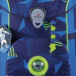 DerDieDas Schulranzen & Sets<ErgoFlex Easy LED Schulranzen-Set 5-teilig Moon Mission