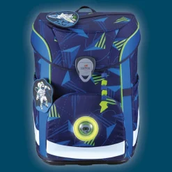 DerDieDas Schulranzen & Sets<ErgoFlex Easy LED Schulranzen-Set 5-teilig Moon Mission
