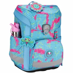 Best DerDieDas ErgoFlex Easy Schulranzen-Set Happy Pixel