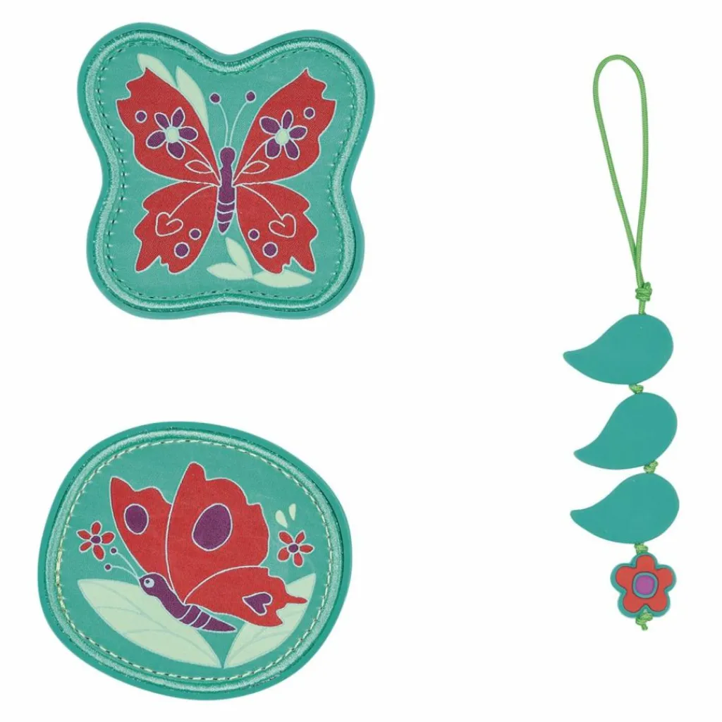 Discount DerDieDas ErgoFlex Easy Schulranzen-Set Butterfly Garden