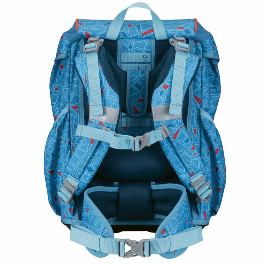 DerDieDas Schulranzen & Sets<ErgoFlex Light Schulranzen-Set 5-teilig Blue Ice