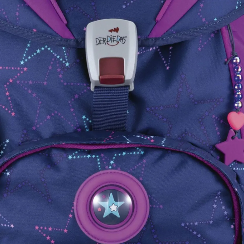 DerDieDas Schulranzen & Sets<ErgoFlex Light Schulranzen-Set 5-teilig Dancing Star