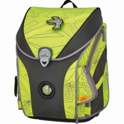 Hot DerDieDas ErgoFlex Max Superflash Schulranzen-Set 5-teilig neon fighter