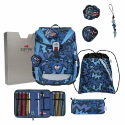 Online DerDieDas ErgoFlex Schulranzen-Set 5tlg. Dark Dragon