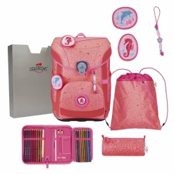 Best DerDieDas ErgoFlex Superflash Easy Schulranzen-Set Coral Reef