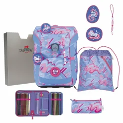 DerDieDas Schulranzen & Sets<ErgoFlex Superflash Easy Schulranzen-Set Magic Unicorn