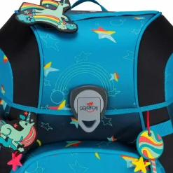 Online DerDieDas ErgoFlex Tiny LED Schulranzen-Set Rainbow Star