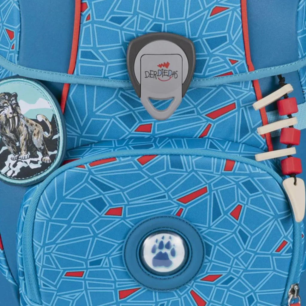 DerDieDas Schulranzen & Sets<ErgoFlex Tiny Schulranzen-Set 8-teilig Blue Ice