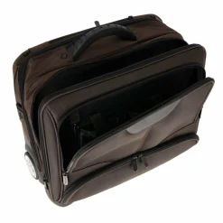 Dermata 2 Rollen Businesstrolley 41 cm Laptopfach
