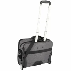 Dermata 2 Rollen Businesstrolley 44 cm Laptopfach