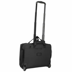 Dermata Laptoptaschen|Businesstrolleys Mit Laptopfach<2 Rollen Businesstrolley 46 cm Laptopfach schwarz