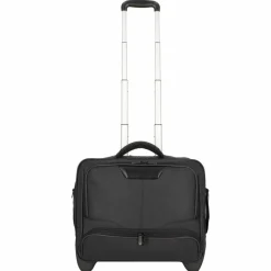 Dermata Laptoptaschen|Businesstrolleys Mit Laptopfach<2 Rollen Businesstrolley 44 cm Laptopfach schwarz
