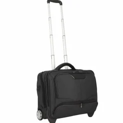 Dermata Laptoptaschen|Businesstrolleys Mit Laptopfach<2 Rollen Businesstrolley 44 cm Laptopfach schwarz
